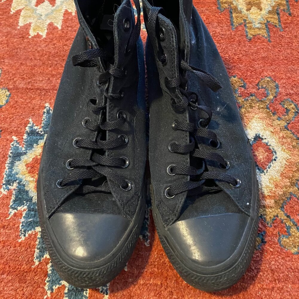 Converse Chuck Taylor All Star Core Hi -- Monochrome Black